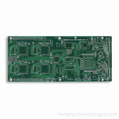 6-layered PCB with 1.6mm Finished Board Thickness, HASL Surface Finish and RoHS Mark